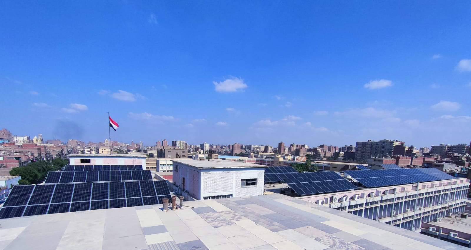 95.7KW PV plant for Egyptian Organization For Standardization & Quality