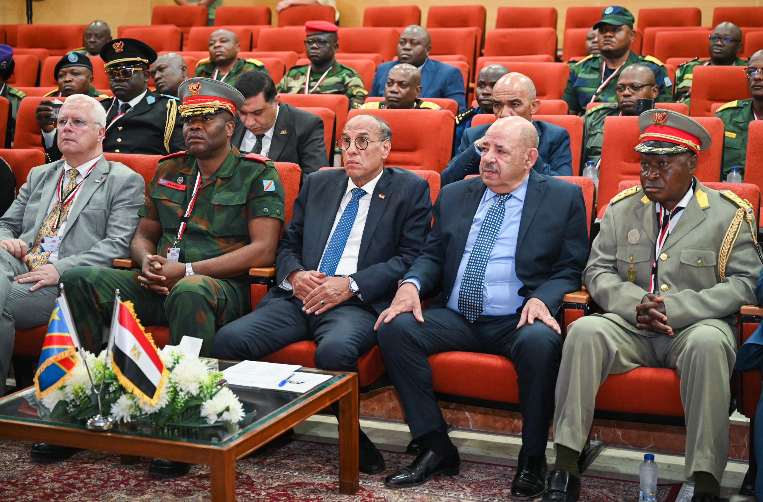 The AOI receives a delegation from the Congolese Higher Military Administration College
